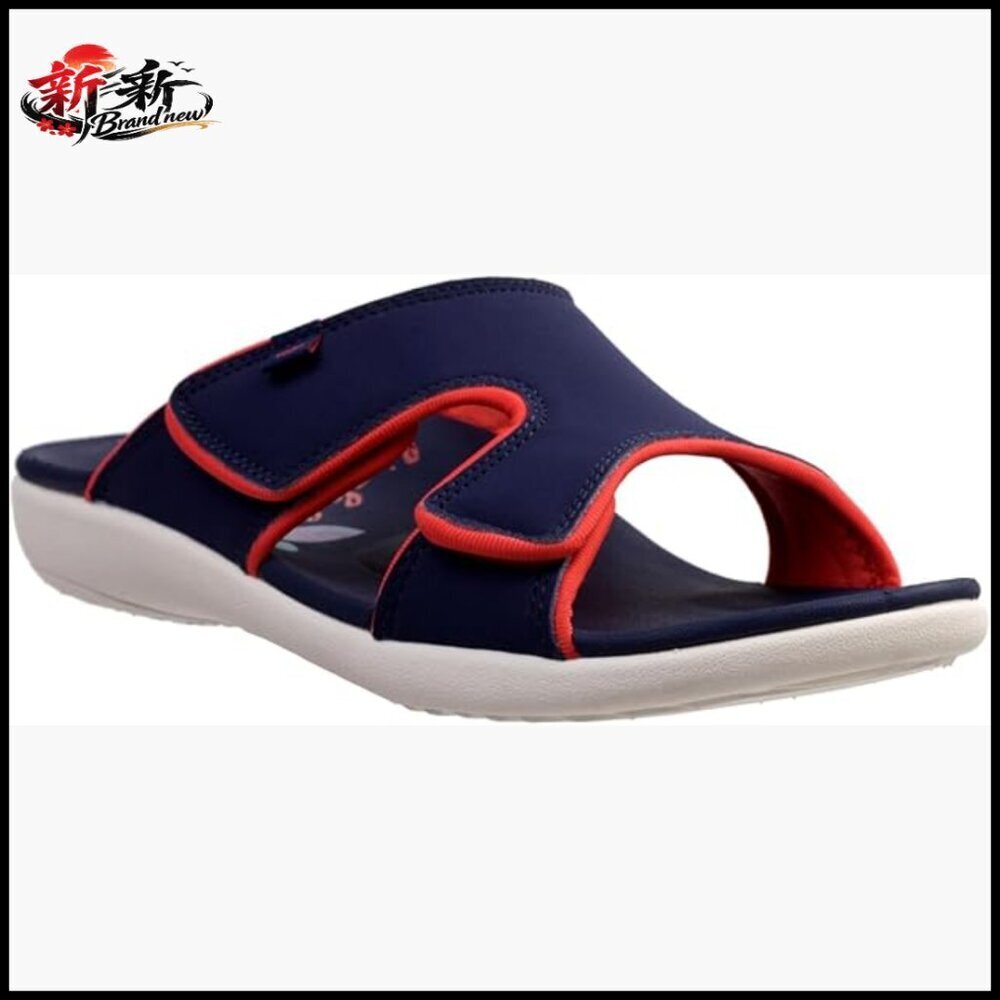 Orthotic Sandal Slide with Arch Support, Water Resistant Wedge